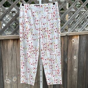 Gorgeous Piazza Sempione Audrey Capri Pants Size 6